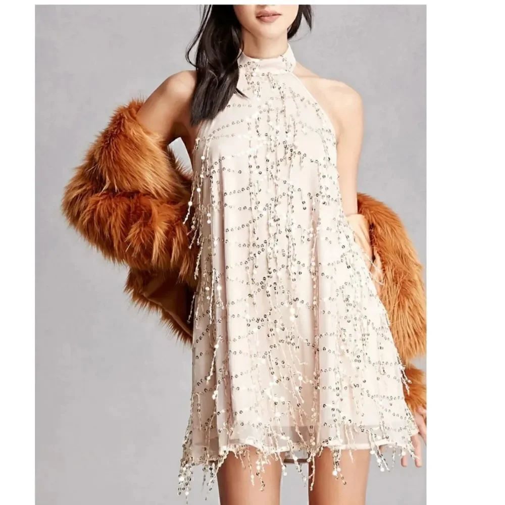 Selfie Leslie Sequin Party Dress S